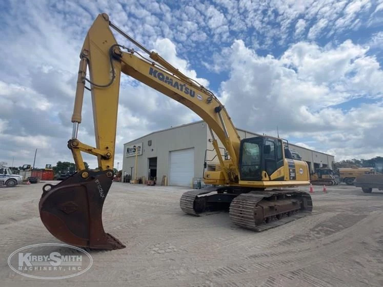 Front of Used Komatsu Crawler Excavator